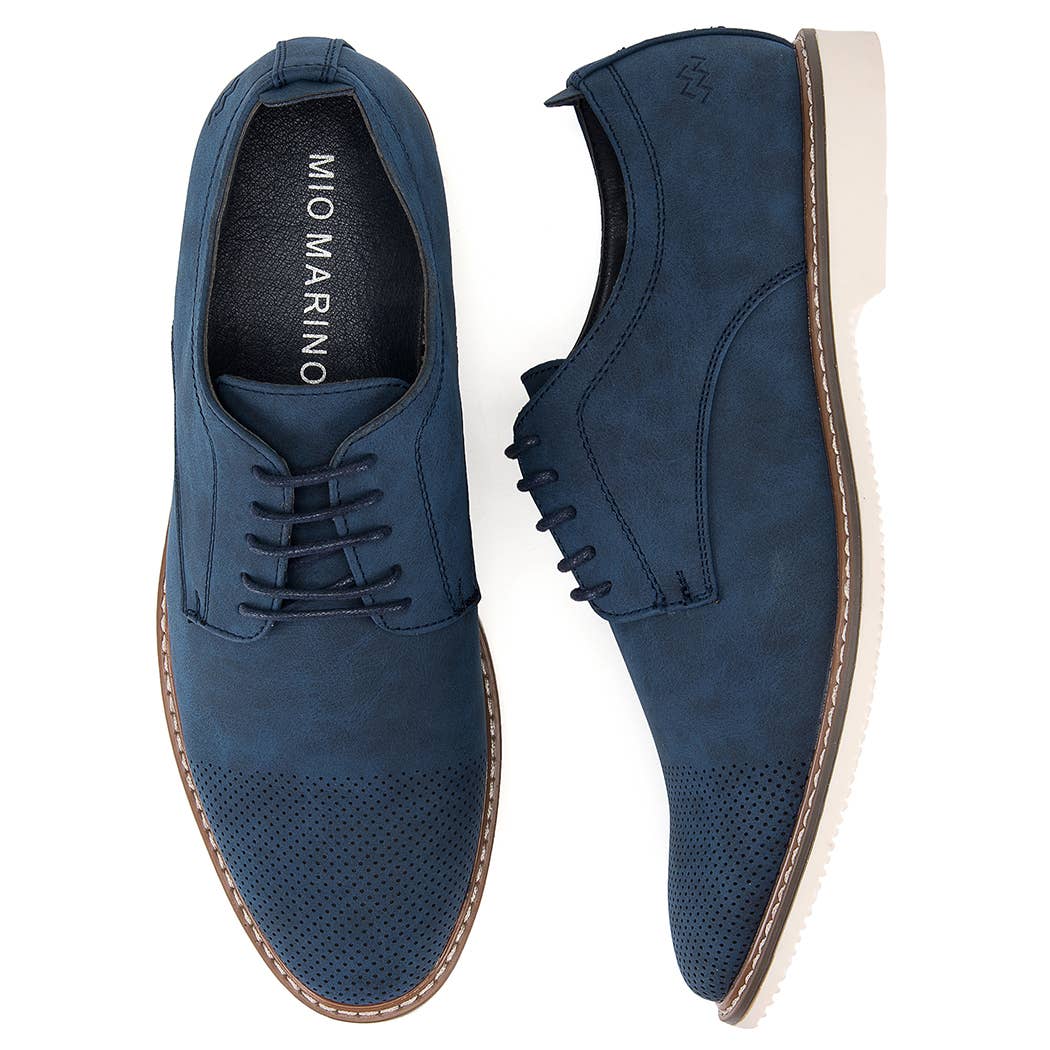 Mio Marino – Sapatos Oxford - Homem por atacado – Sapatos Oxford pontilhados1