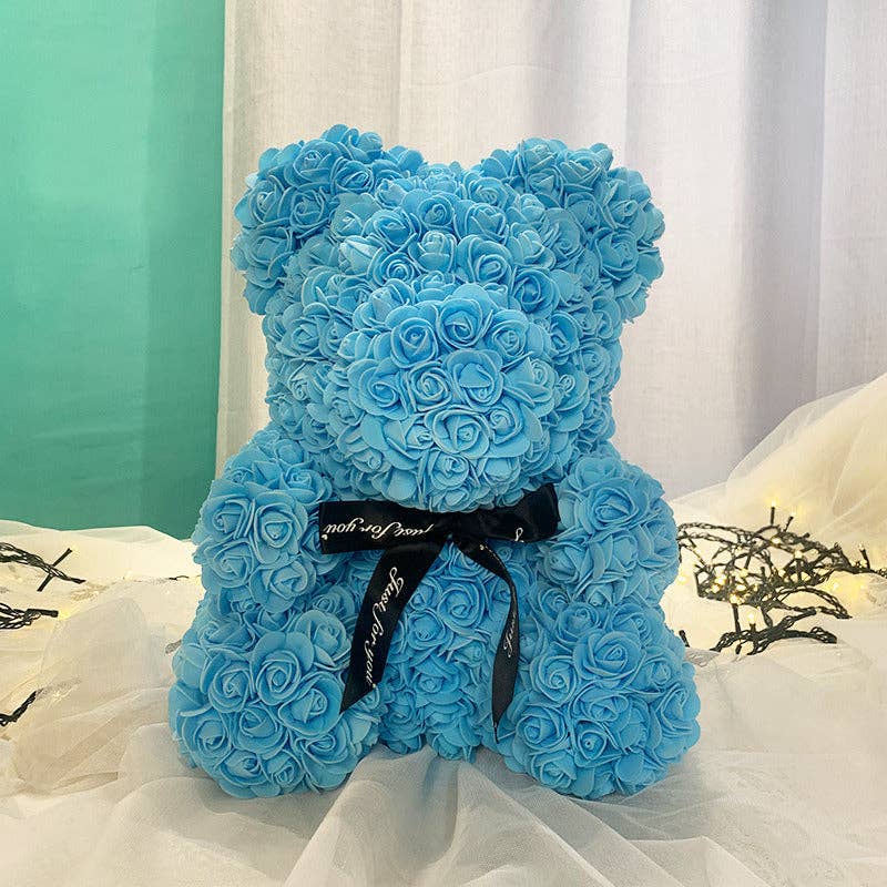 Fashion Quality Boutik – wholesale Artificial flowers – Rose Bear - Rose Flower Bear Hand Made Rose Teddy Bear11