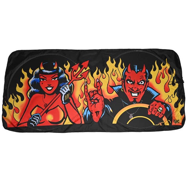 Kreepsville - Wholesale Visor - Unisex - Hellbound Vince Ray Car Sun Visor