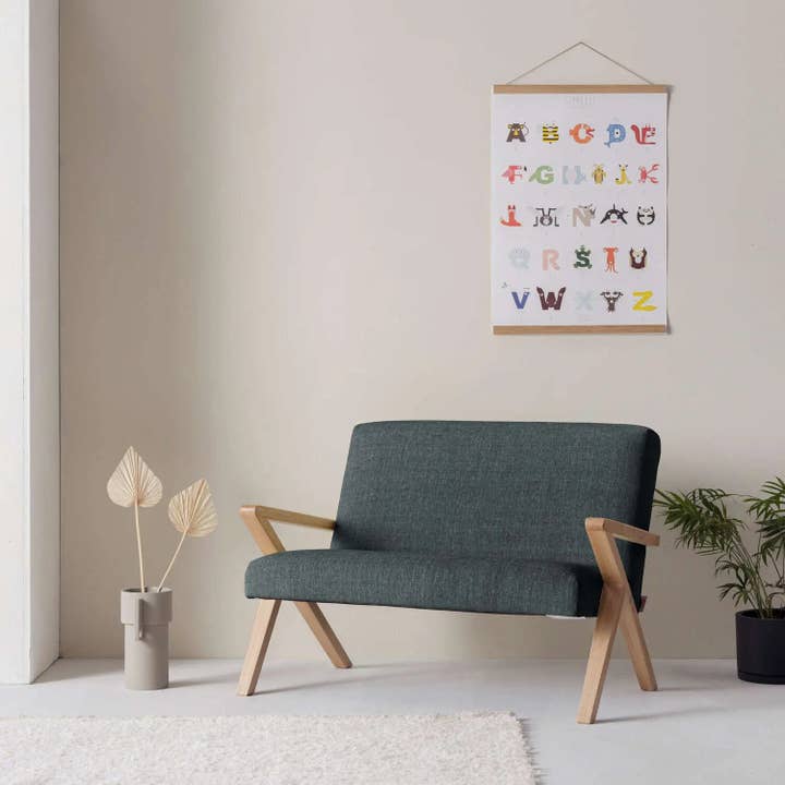 Kinder Retrostar 2-Sitzer Sofa - New Life für den Großhandel von Sternzeit Design