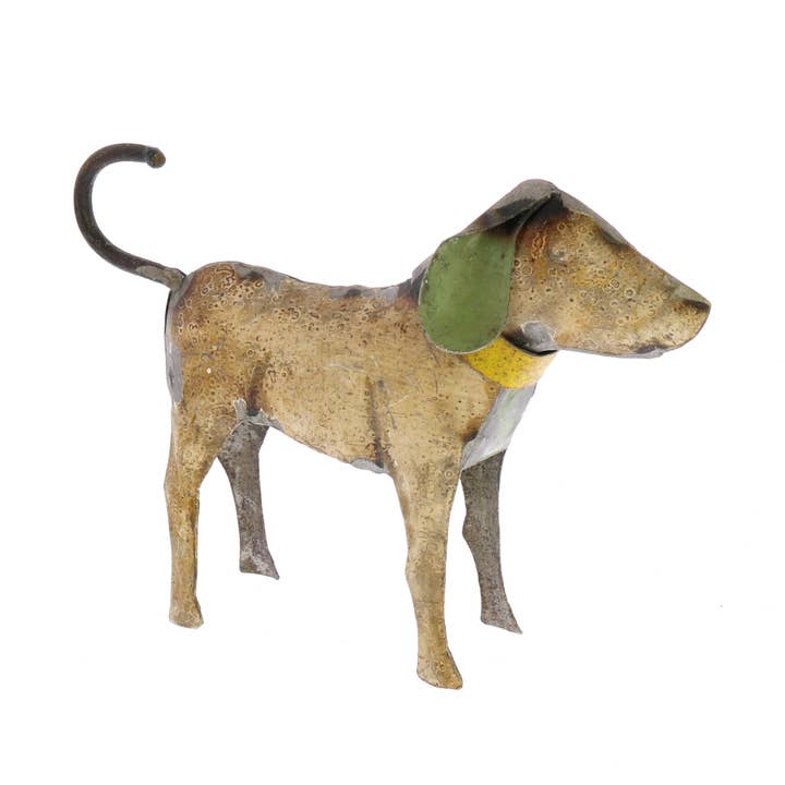 HomArt - Wholesale Decorative Tabletop Object - Metal Dogs - Assorted Colors