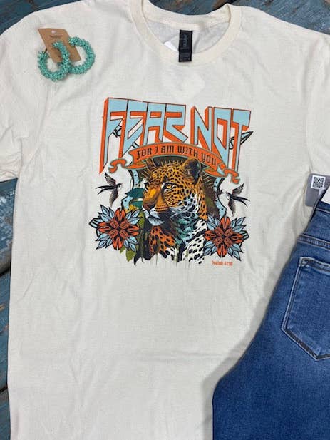 Fear Not For I am With You Christian Tee for wholesale by Emerald Lane Boutique Wholesale