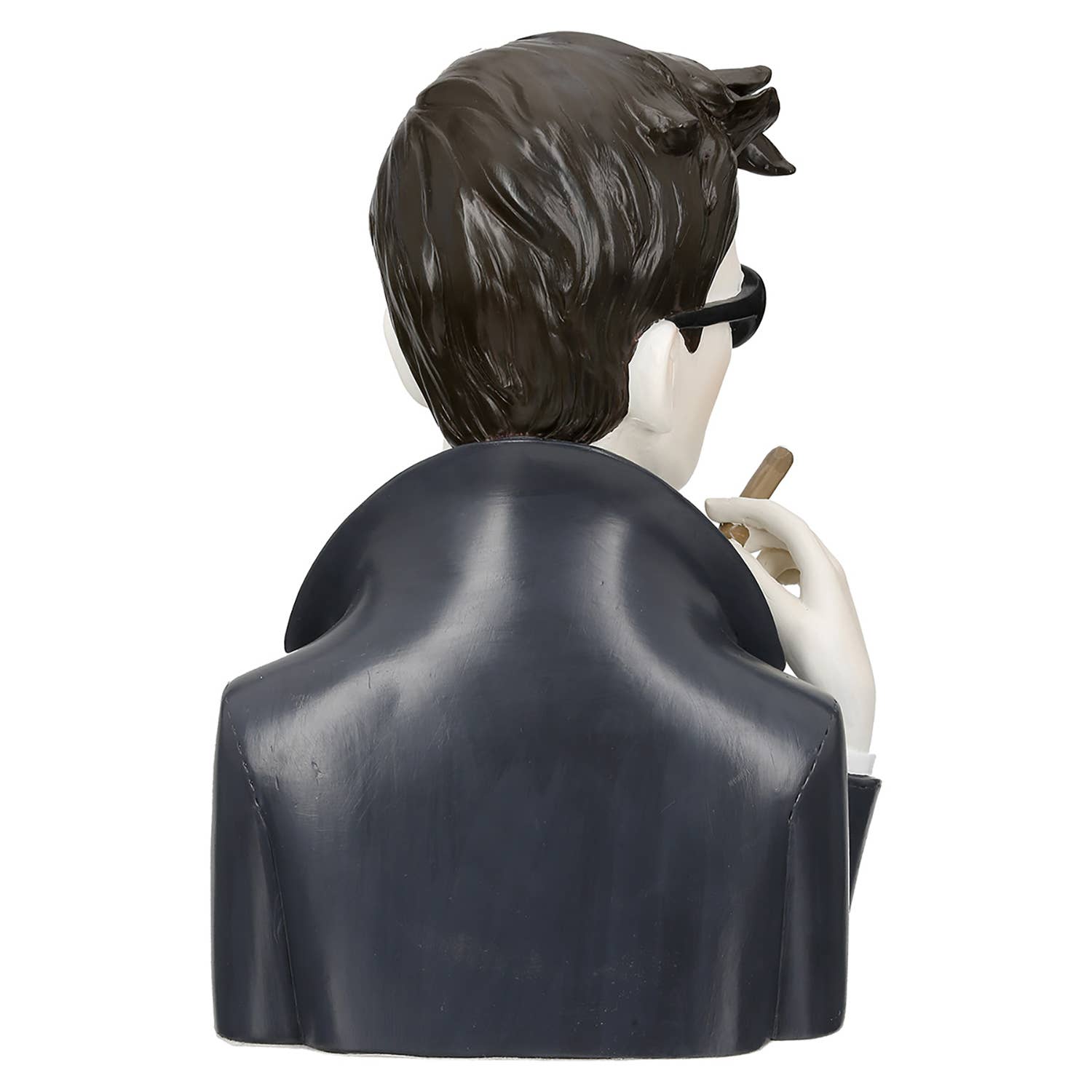 grey black Gentleman man figure with cigar, h.25 cm for wholesale on Faire5