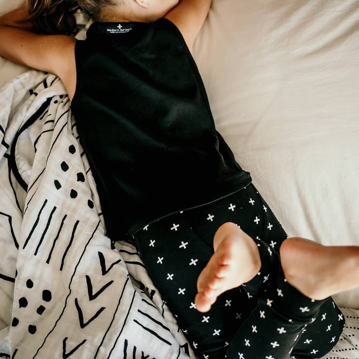 Modern Burlap - Wholesale Quilt – Kids & Baby - Organic Quilt | Reversible Mud Cloth © + Moroccan5