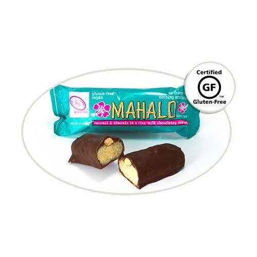 I Got Your Candy - Wholesale Chocolate Bar - Mahalo Vegan Candy Bars 2.1oz - 12ct2