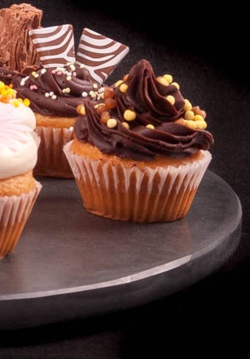 The House nameplate company – wholesale Lazy Susan – Slate Lazy Susan With Revolving Base For Easy Use2