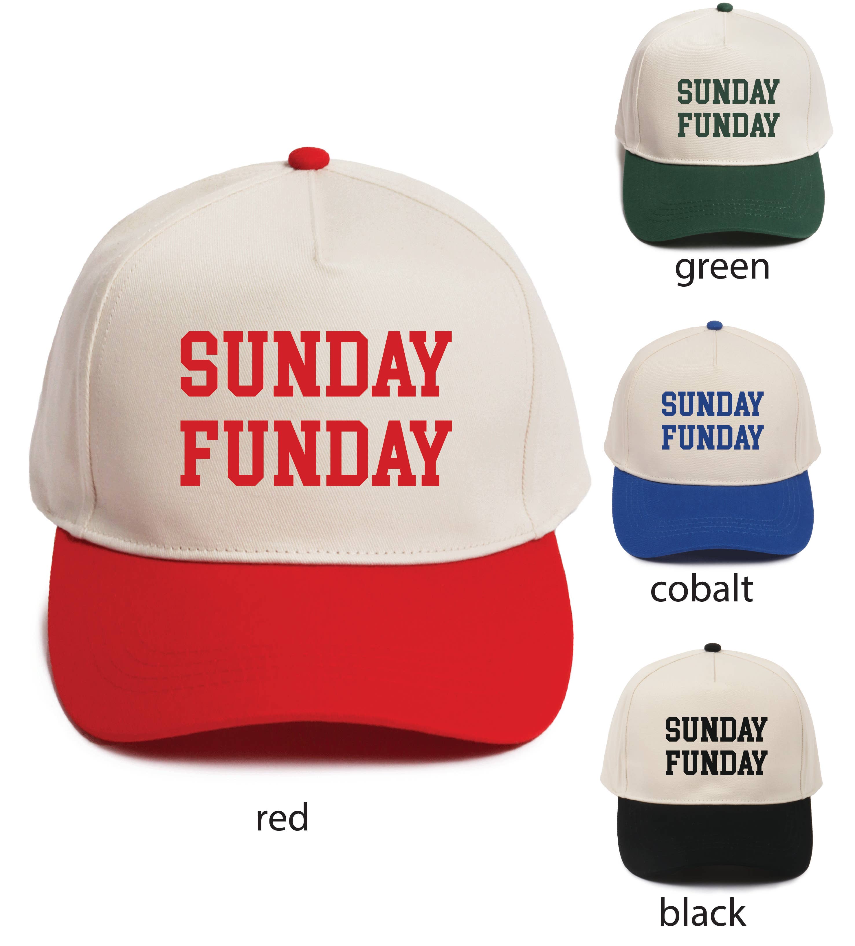 David And Young - Wholesale Trucker Hat - Unisex - GAMEDAY SUNDAY FUNDAY Embroidery Trucker Hat0