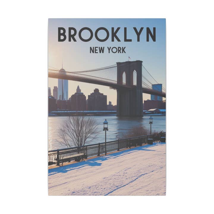 Torotree - Wholesale Art Print - Brooklyn, New York Canvas - Modern Wall Art2