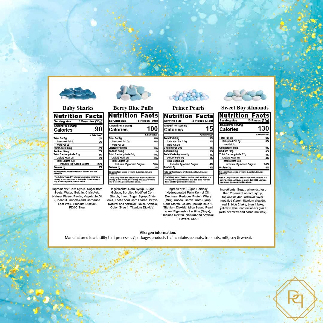 Purple Plum - Wholesale Gummy - Its a Boy Candy Gift Platter6