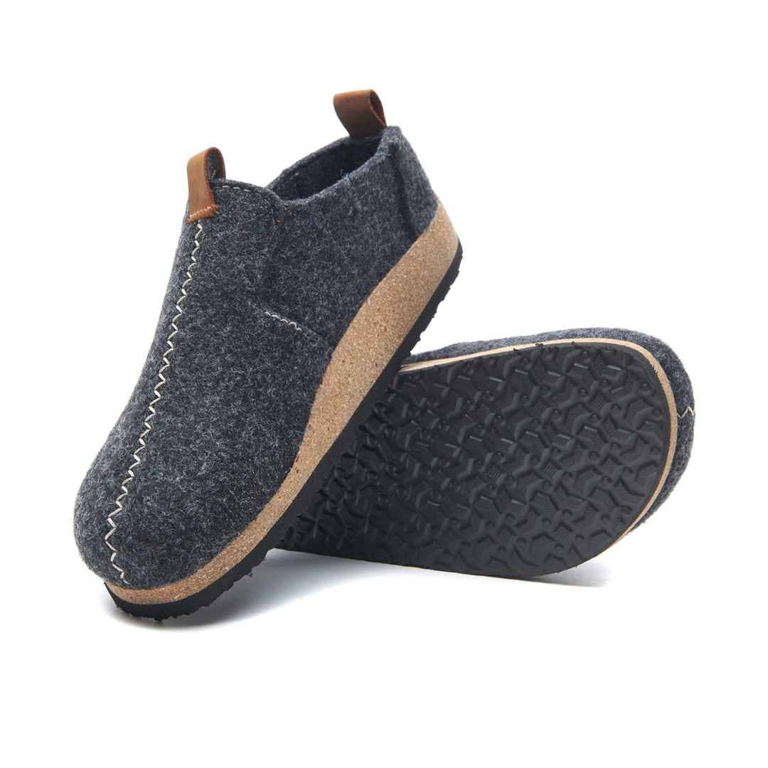Comfortfusse - Wholesale Slip On Sneakers - Women's - Romy - Genuine Wool Orthopedic House Shoes0