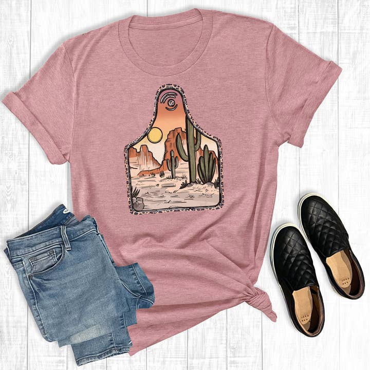 Etiqueta Leopard Desert Cow por atacado de The Way Down South