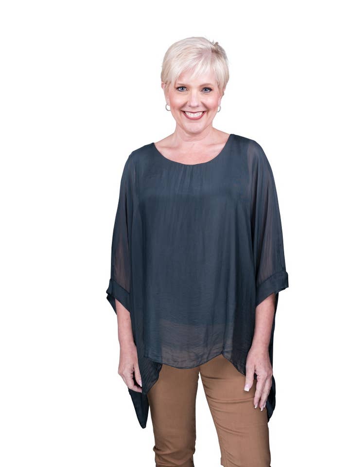 TINA Stephens Italy/Tees By Tina - Wholesale Kaftan - Women's - Sofia Silk Kaftan (BQ201)14