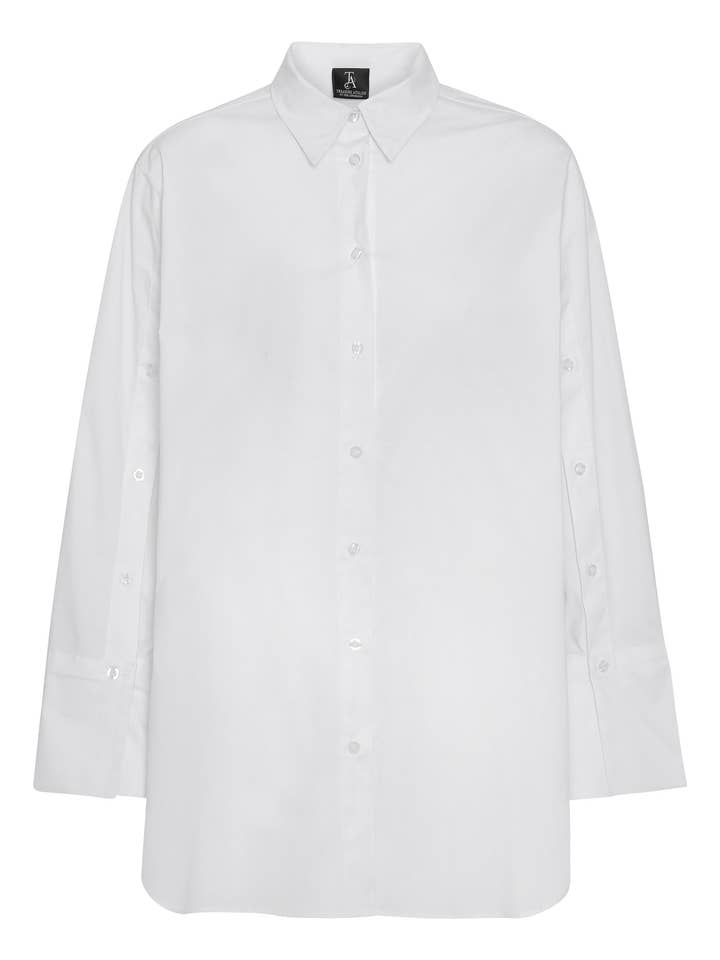 Chemise Avrora - Blanc pour la vente par Treasure Atelier Copenhagen