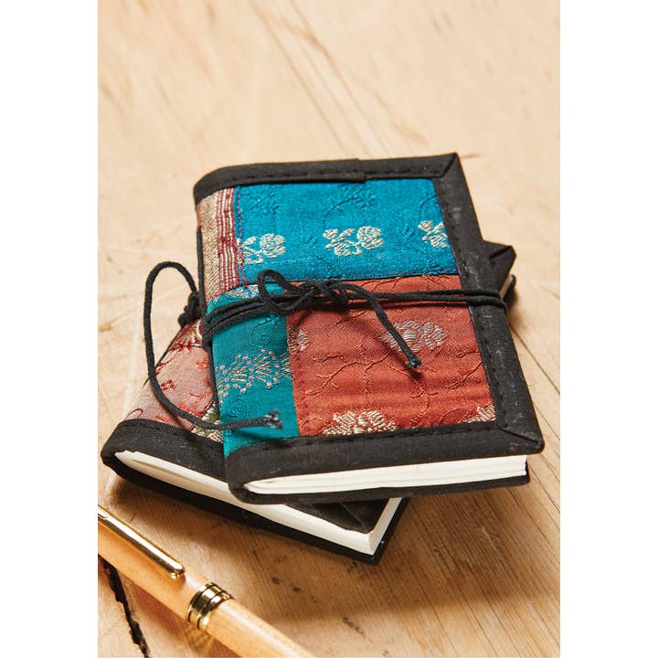 Namaste – wholesale Notebook – Brocade Covered Handmade Paper Notebook