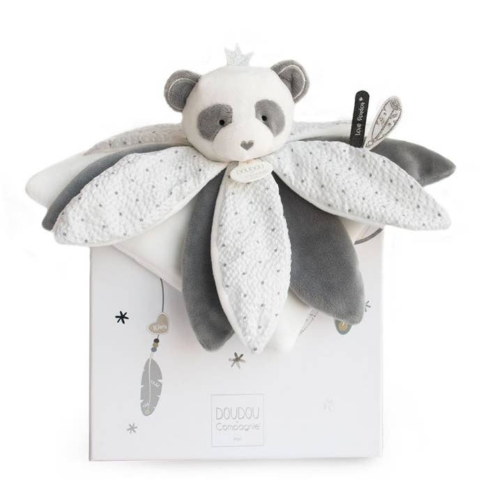 Doudou Et Compagnie - Wholesale Stuffed/Plush Toy - Kids & Baby - Dream Maker Panda Doudou Flower Petals