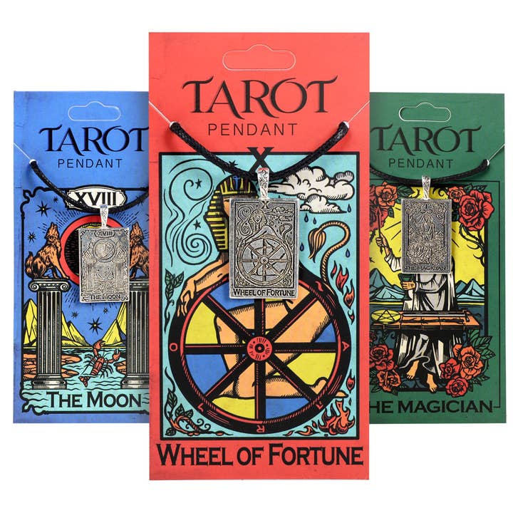 Benjamin International - Wholesale Pendant/Charm Necklace - Tarot Necklace on a cotton cord