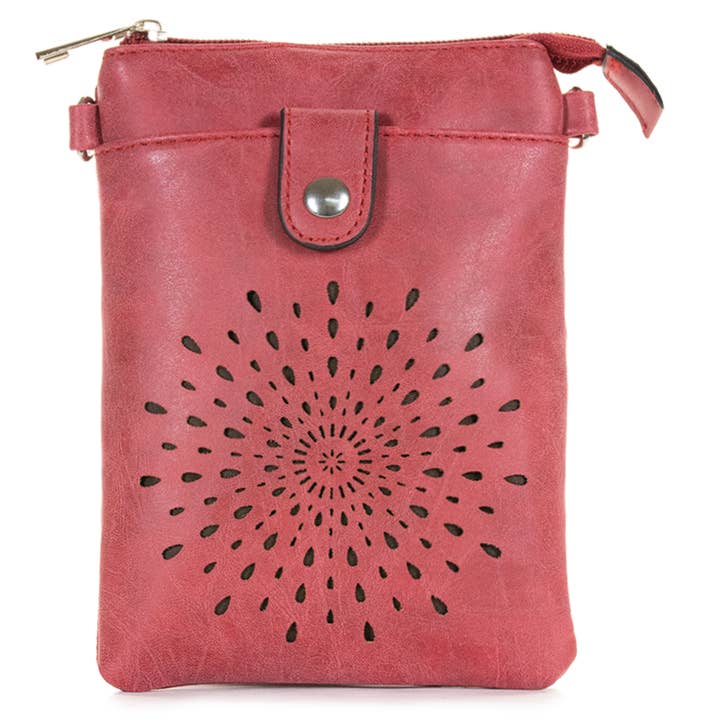 22 Tote – wholesale Crossbody bag – Women's – Laser Starburst Cell Phone Crossbody Wristlet5