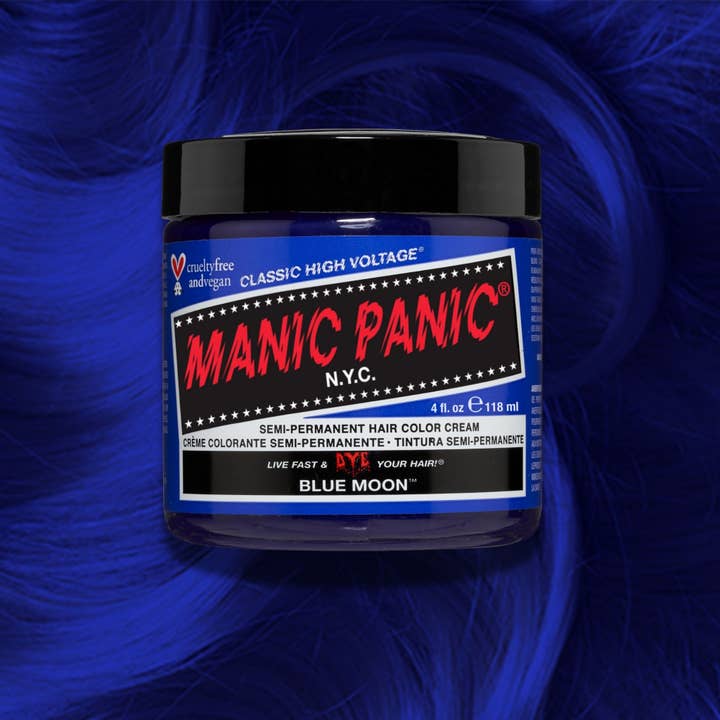 Blue Moon™ - Classic High Voltage® Semi-Permanent Hair Dye for wholesale by Manic Panic