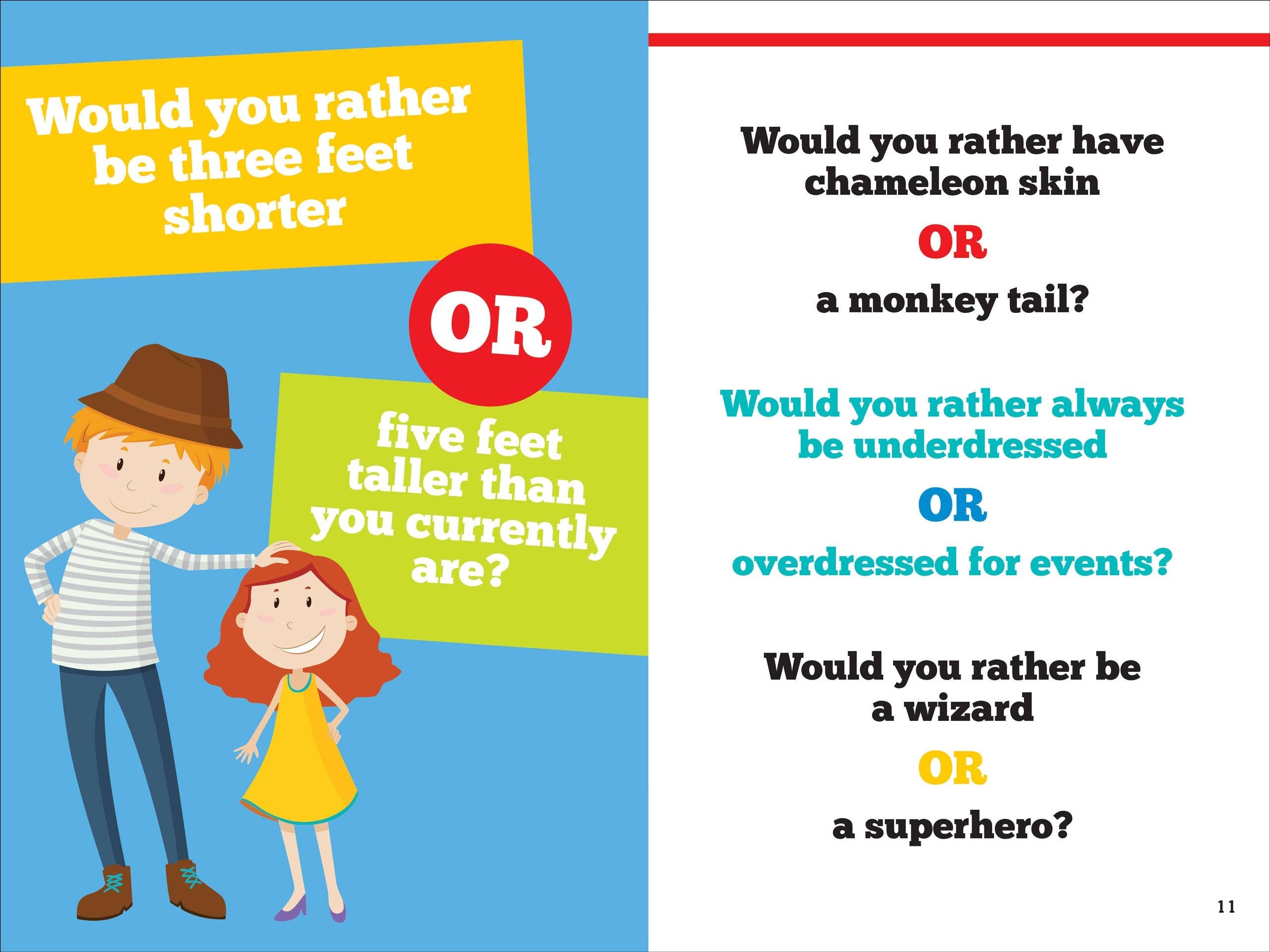 Peter Pauper Press - Wholesale Humor Book - Would You Rather? Pick THIS or THAT Weird, Wacky, or Downright Gross Answer4