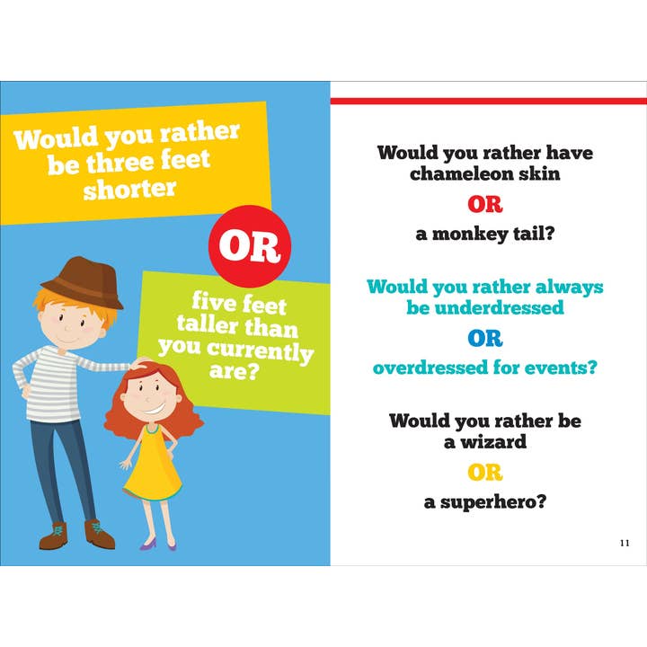 Peter Pauper Press - Wholesale Humor Book - Would You Rather? Pick THIS or THAT Weird, Wacky, or Downright Gross Answer4