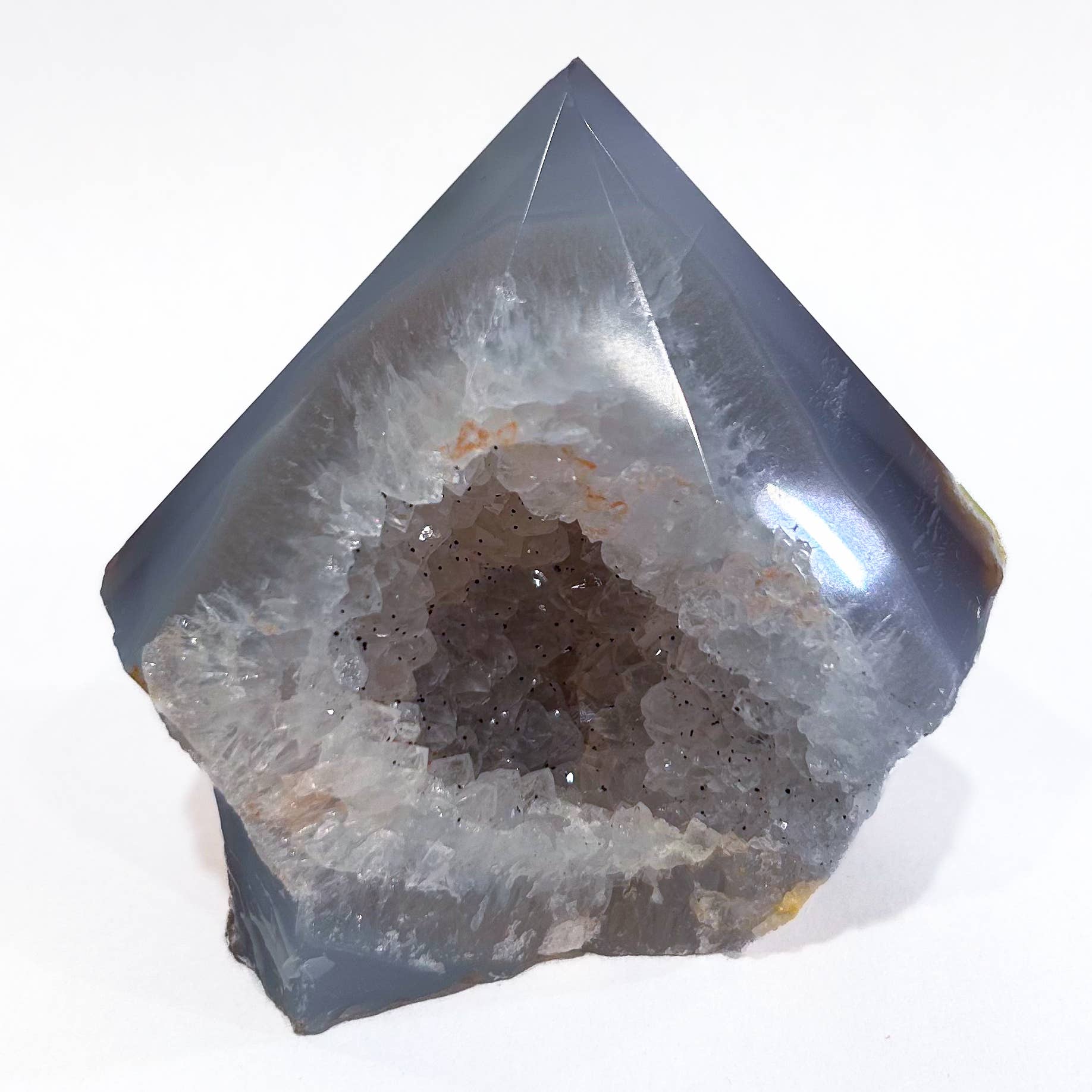 Quasar Gems USA - Wholesale Spiritual Stone/Crystal - Agate Druzy Foot and Tip Point 1Kg/2.2Lbs1