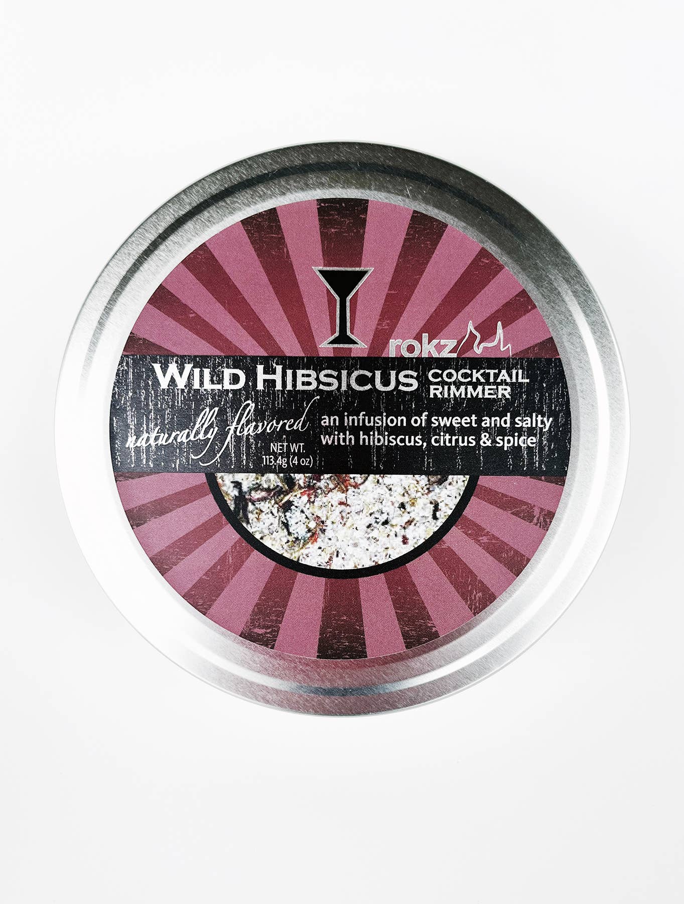 Rokz - Wholesale Cocktail Mix/Syrup - Wild Hibiscus Cocktail Rimmer0