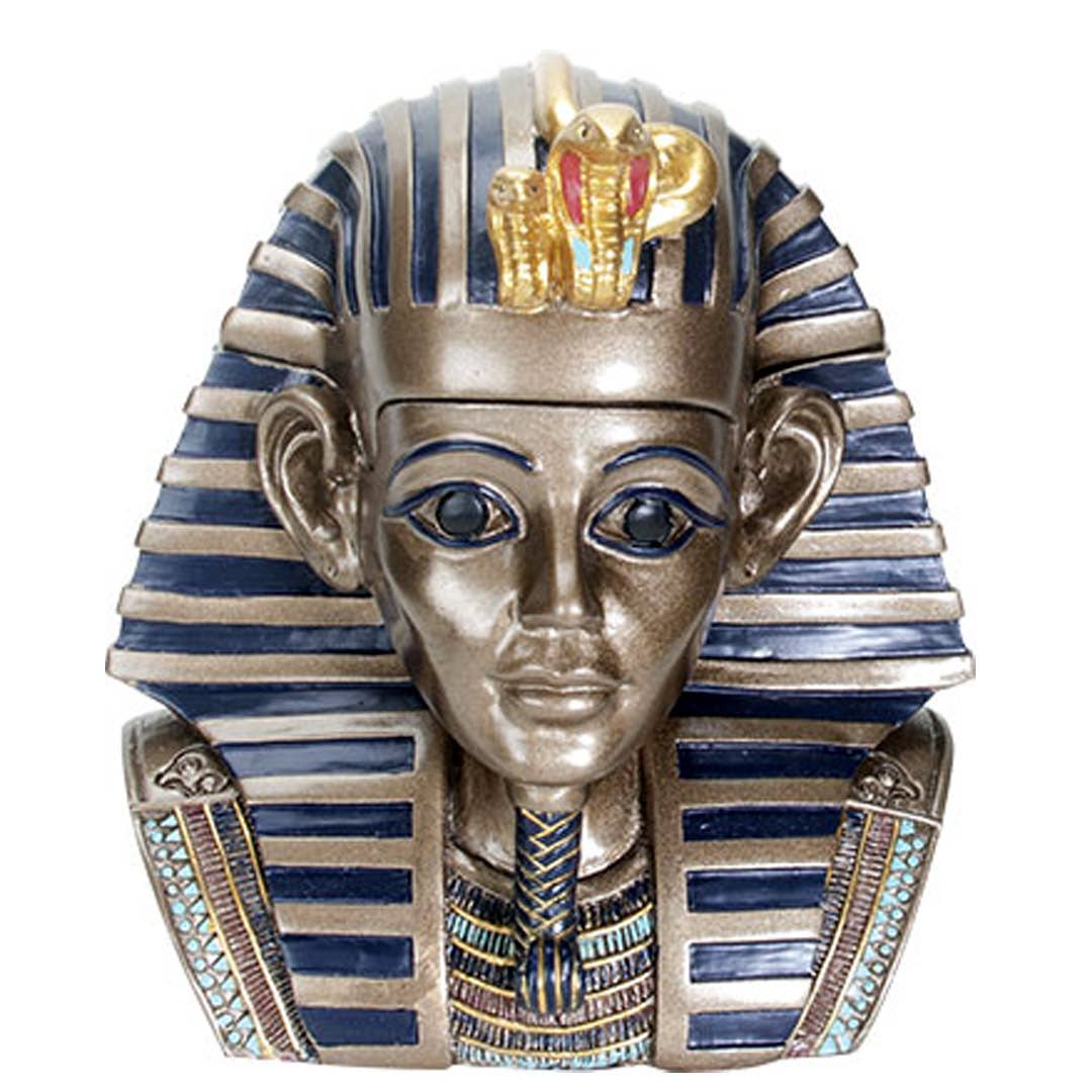 Pacific Trading – wholesale Dekorativ statyett – Egyptiska kung Tut huvud0