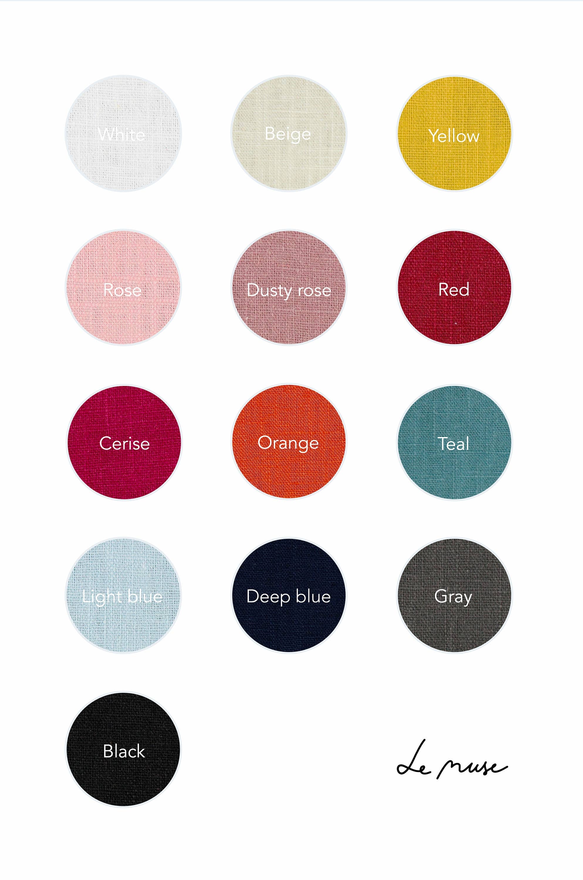 LeMuse – Engroshandel Kjole - Dame – Beige hørkjole fra Lemuse, linned smockkjole, løs midi7