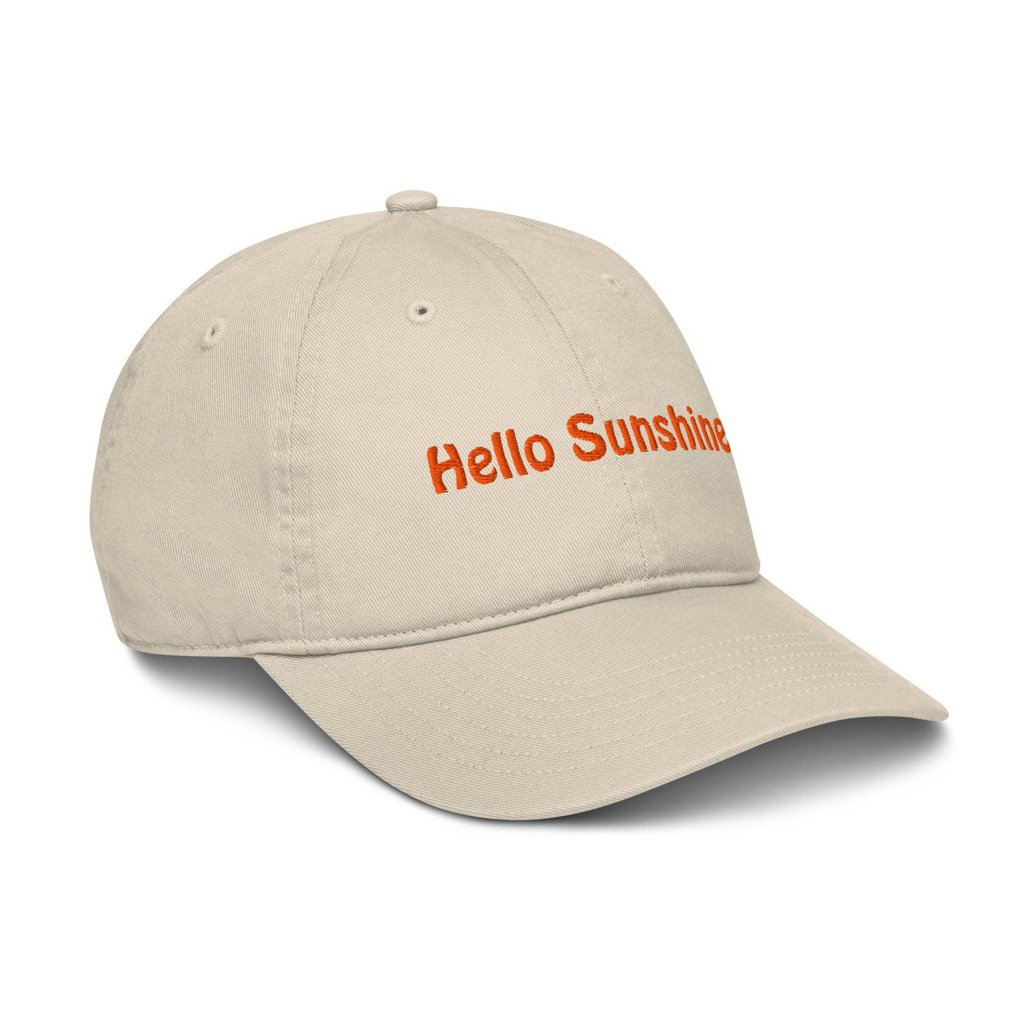 Restored By Nature Company - Wholesale Baseball Cap - Unisex - Organic Dad Hat - Hello Sunshine37