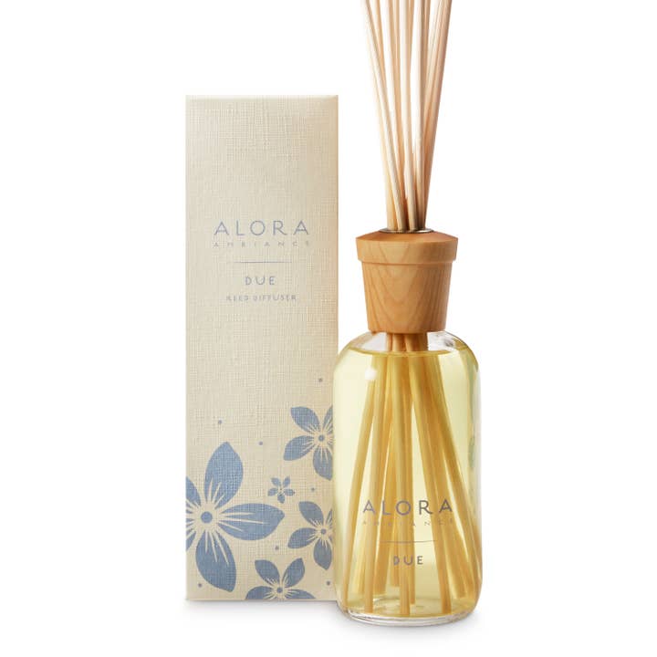 8 oz Due Reed Diffuser for wholesale by Alora Ambiance