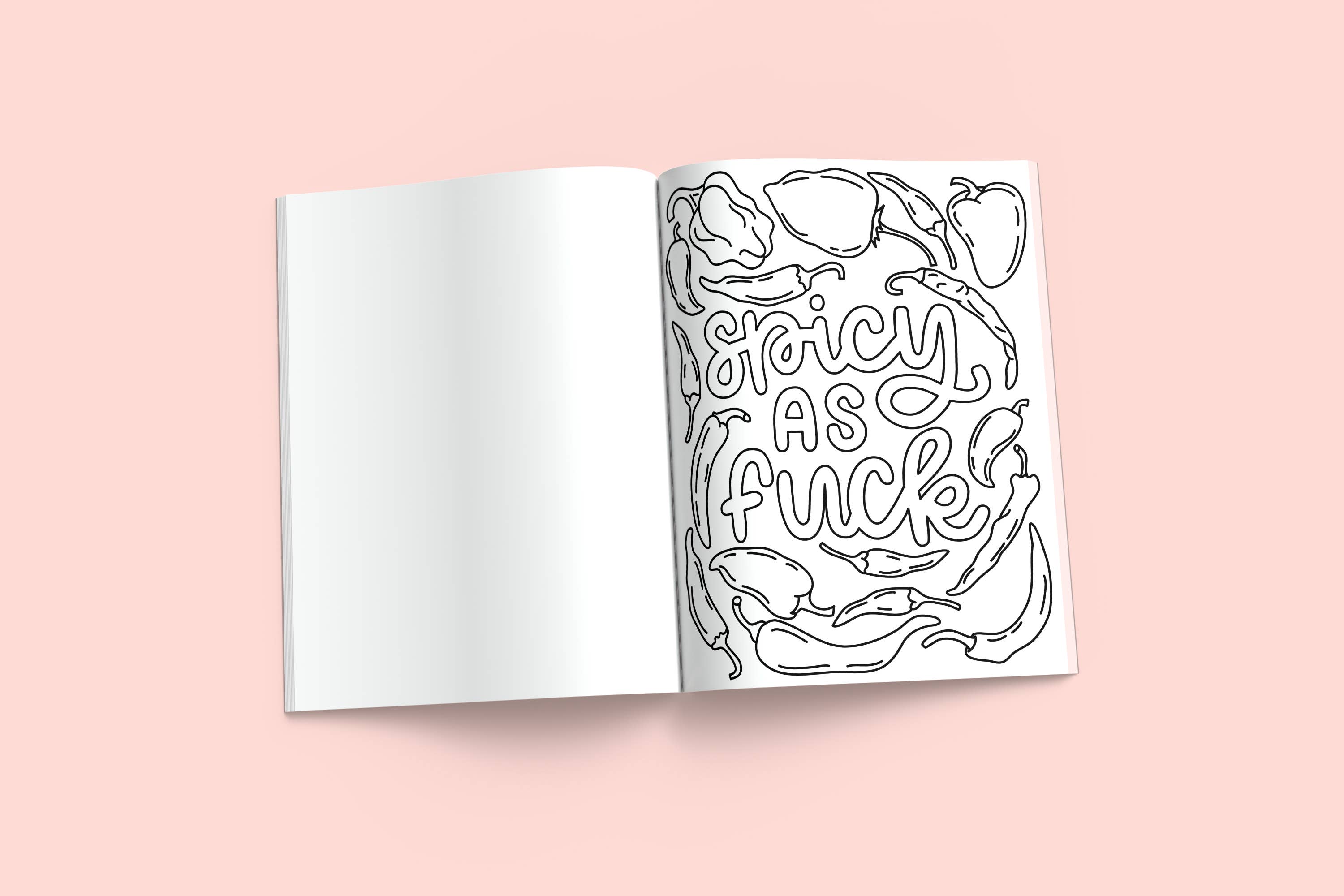 Paper Bunny Press – Livro para colorir - Adulto por atacado – Colorful Chaos - Livro de Colorir para Adultos Snarky6