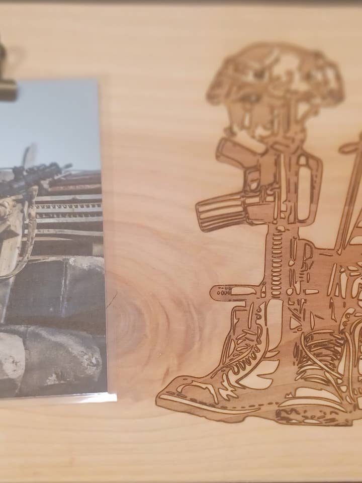 Soldier Photo Frame for wholesale by Thoughtful Creations