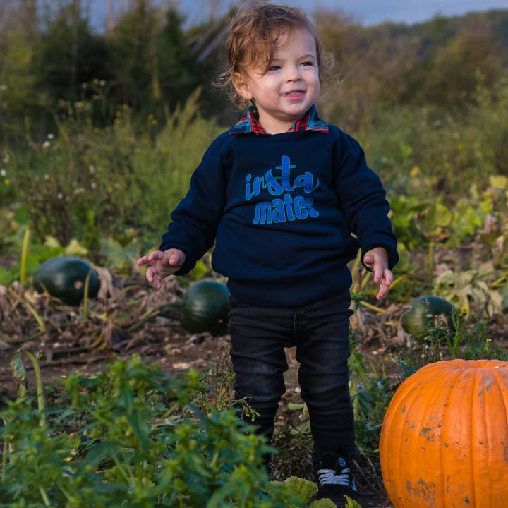 INSTA MATES - Baby and Kids Long Sleeve Sweatshirt for wholesale by Little Mate Adventures