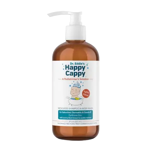 Happy Cappy - Wholesale Baby Bath Set - Kids & Baby - Happy Cappy Cradle Cap Shampoo & Body Wash + Silicone Brush2