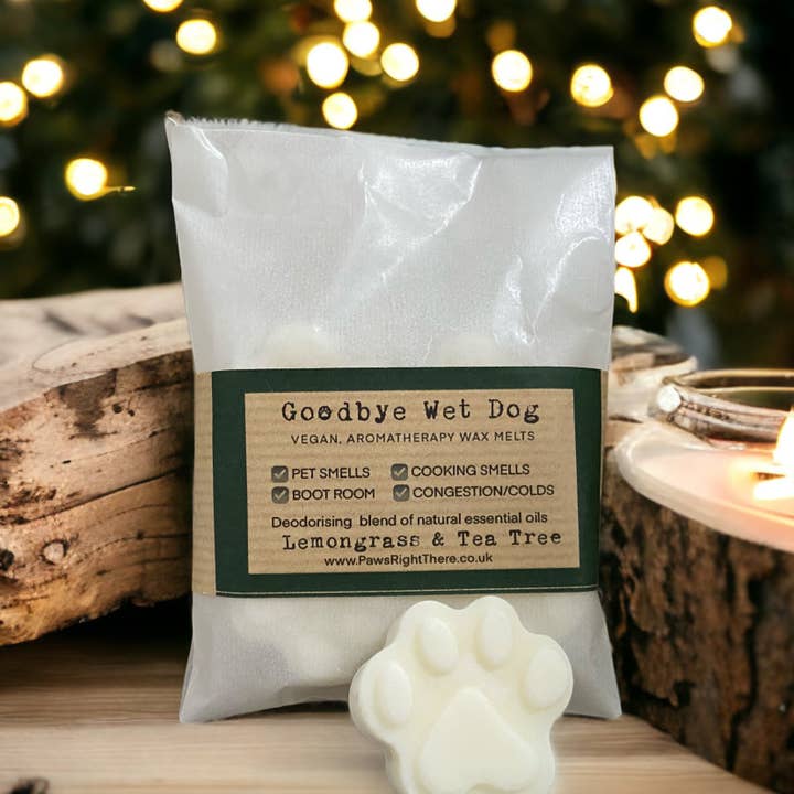 Paws Right There - Luxury Pet Care and Gifting - Wholesale Wax Melt - 'Goodbye Wet Dog' | Wax Melts | Purifying Wax Melts | 1