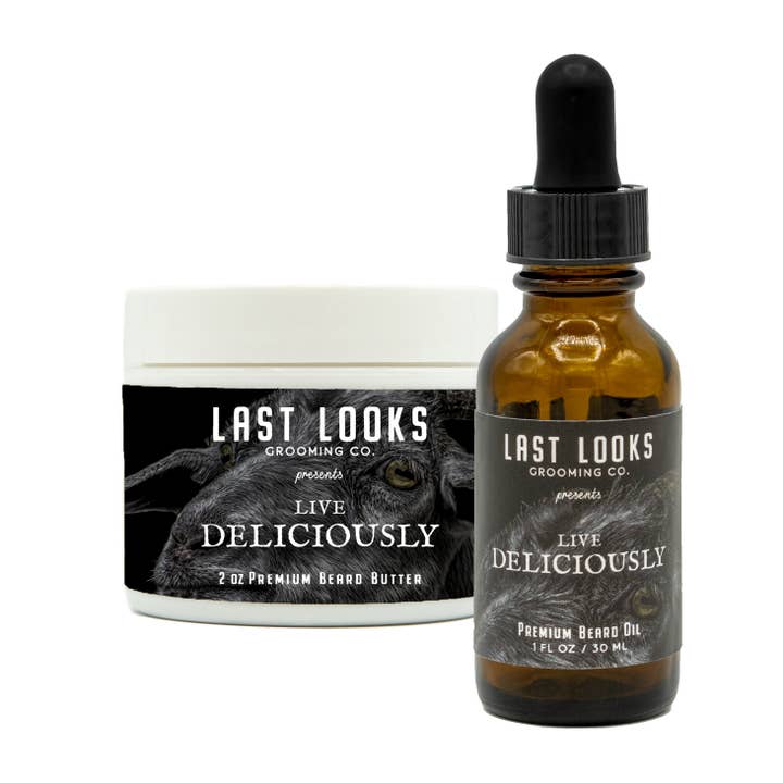 Pacote Live Deliciously Beard Oil + Manteiga por atacado de Last Looks Grooming