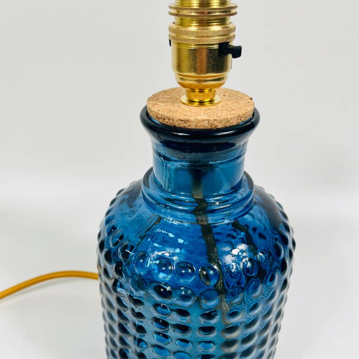 Jarapa - Wholesale Accent/bureaulamp - Gerecycleerde Glazen Bellenlamp 26cm4