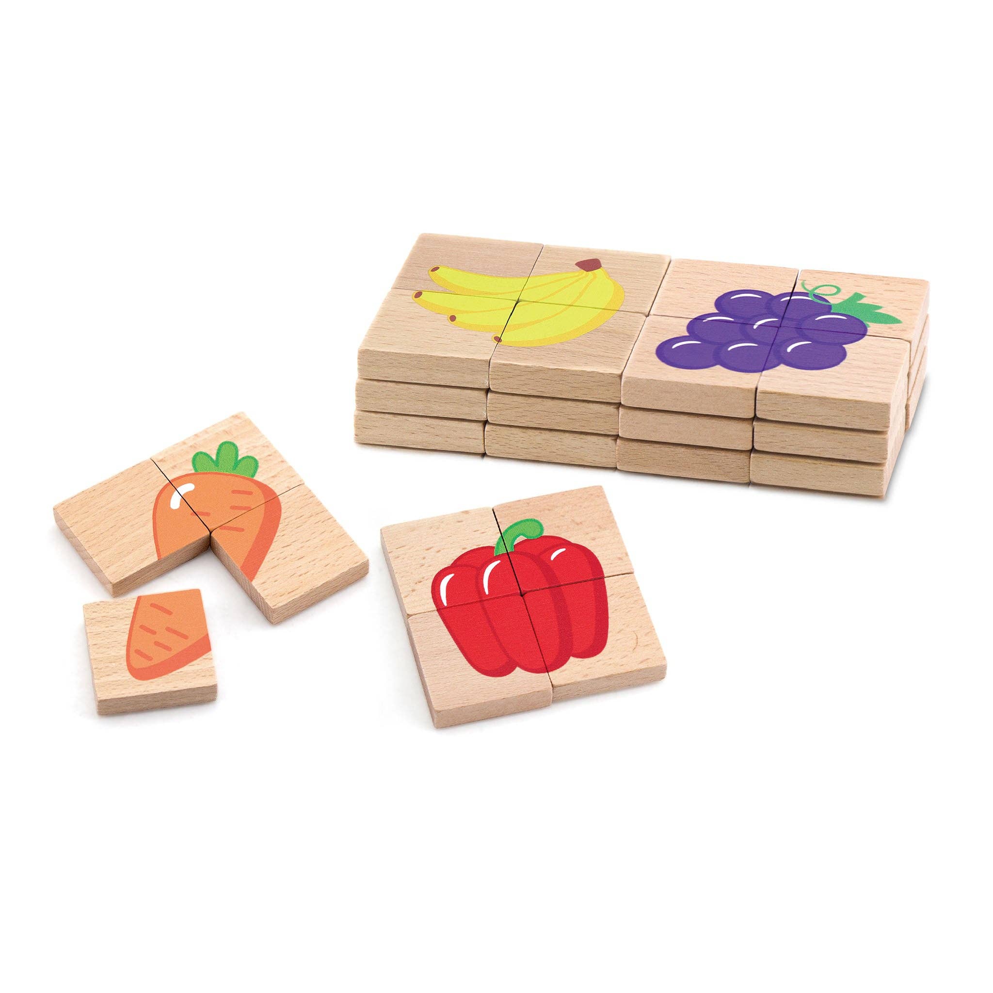 Kinder Life Inc. - Wholesale Blocks - Kids Baby - Engage Young Minds: Magnetic Block Sets for Endless Play & Learning - Fruits2