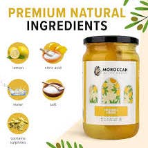 Alta Gama Foods – wholesale Inlagda grönsaker – Marockansk olivlund - Marocko - Marockanska konserverade citroner - 26,28 oz