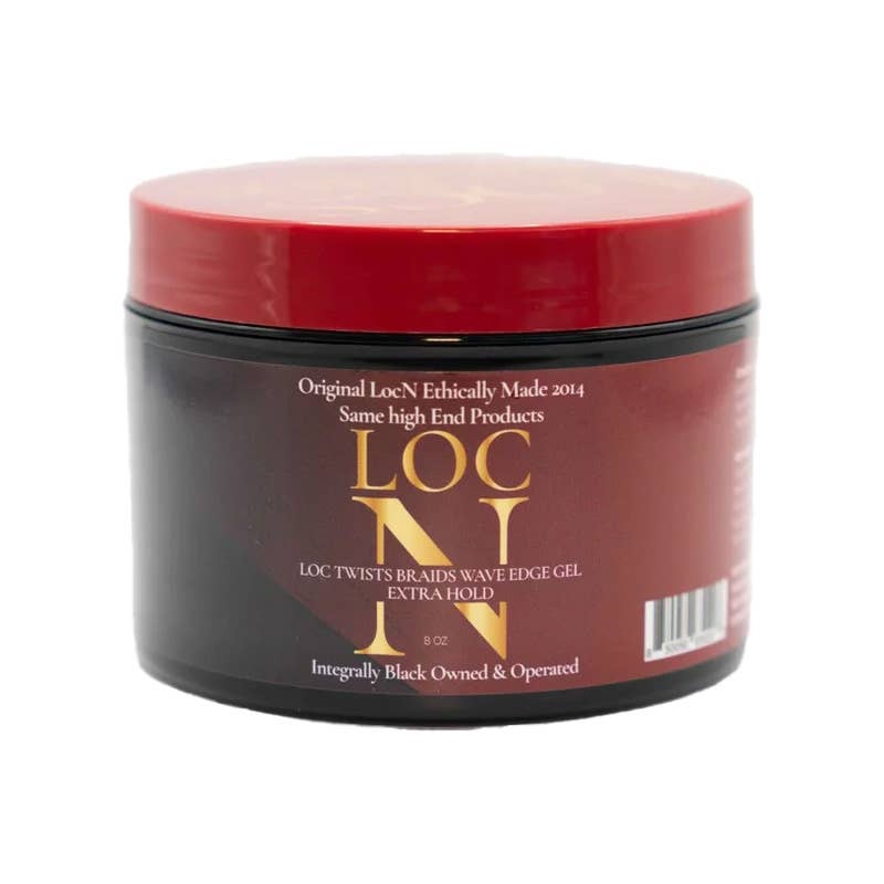 KT Supply - Wholesale Hair Styling Gel/Mousse - Loc N Loc Twist Braid Wave Edge Gel Extra Hold,8oz