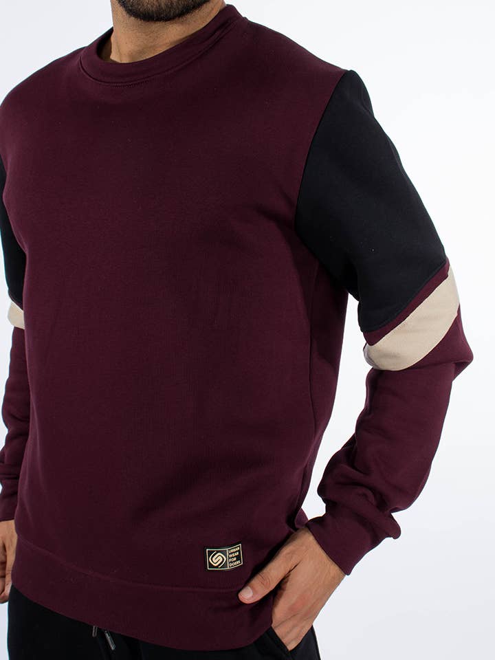 StockNow Unipessoal - Vente Sweat-shirt – homme - Sweat West bordeaux3