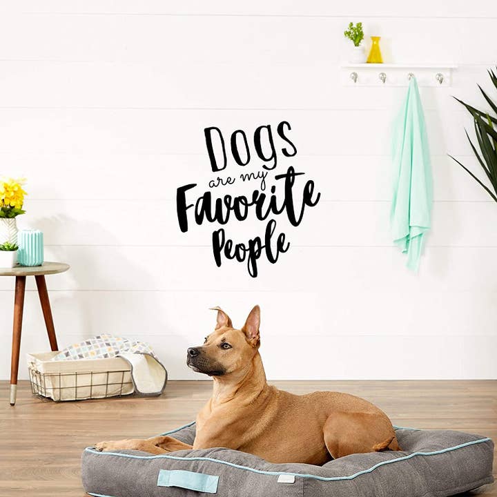 Adesivo de decalque de parede de cães são minhas pessoas favoritas por atacado de My Vinyl Story