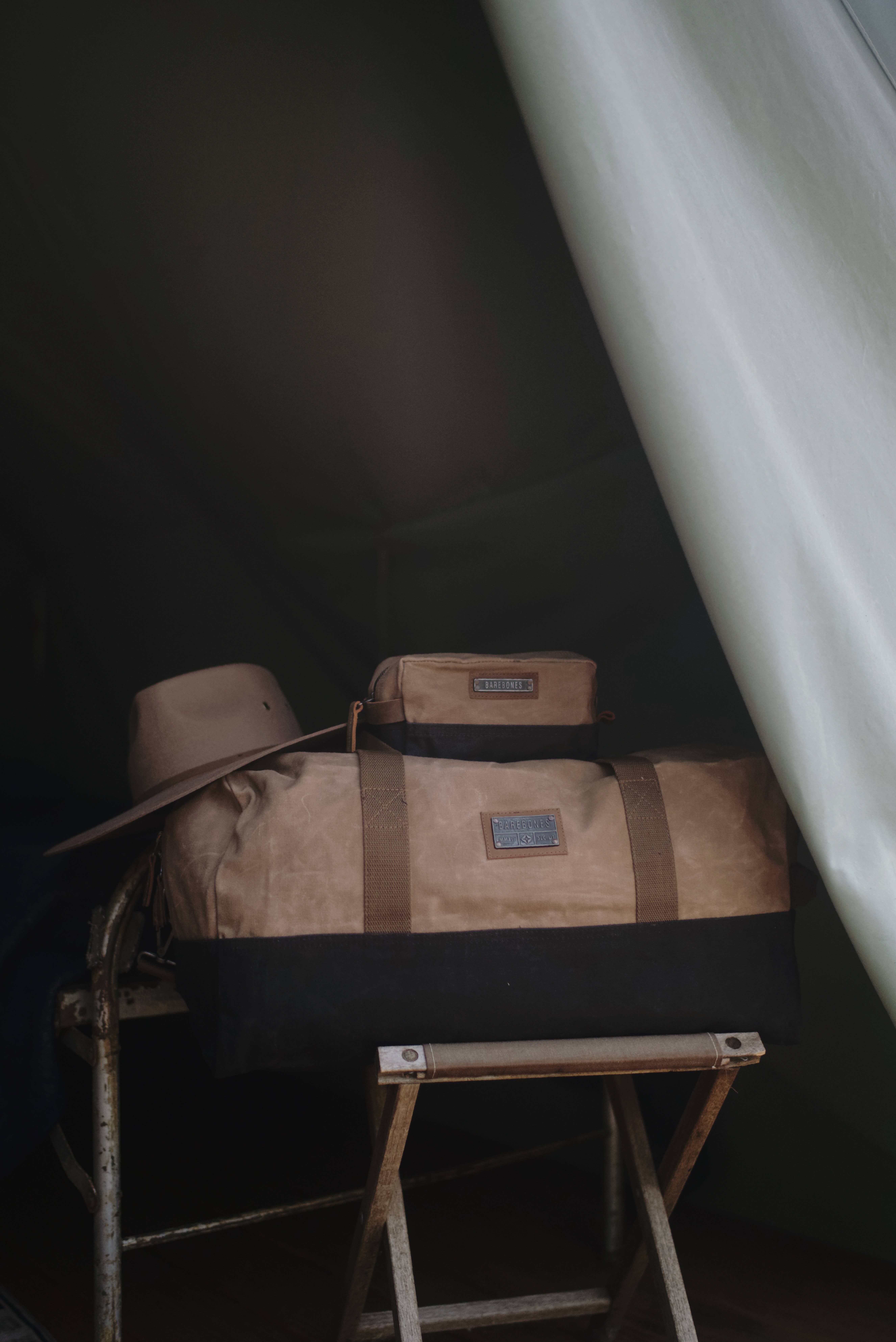 Barebones - Wholesale Weekender Bag - Unisex - Neelum Duffel Bag -Waxed Canvas Bag9