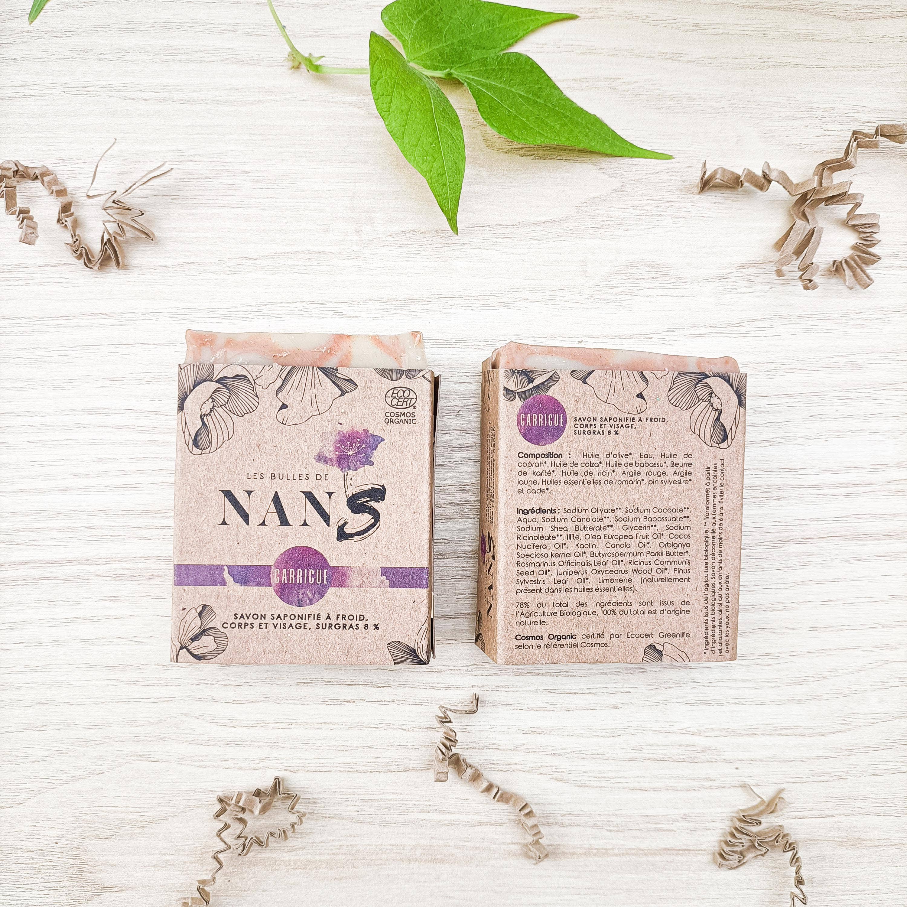 Les bulles de Nan's - Wholesale Bar Soap - Cold-saponified Rosemary & Scots Pine Soap4