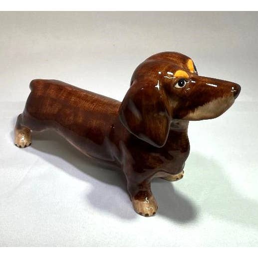 Sea Island Imports, Inc. – wholesale Money/piggy bank – Bank, Dachshund Red2