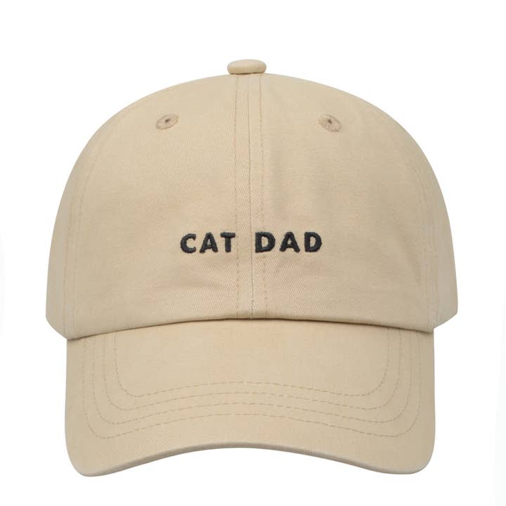 HATPHILE - Wholesale Baseball Cap - Men's - HatPhile Cat Dad Soft Baseball Cap – Adjustable Cotton Hat for Dads2