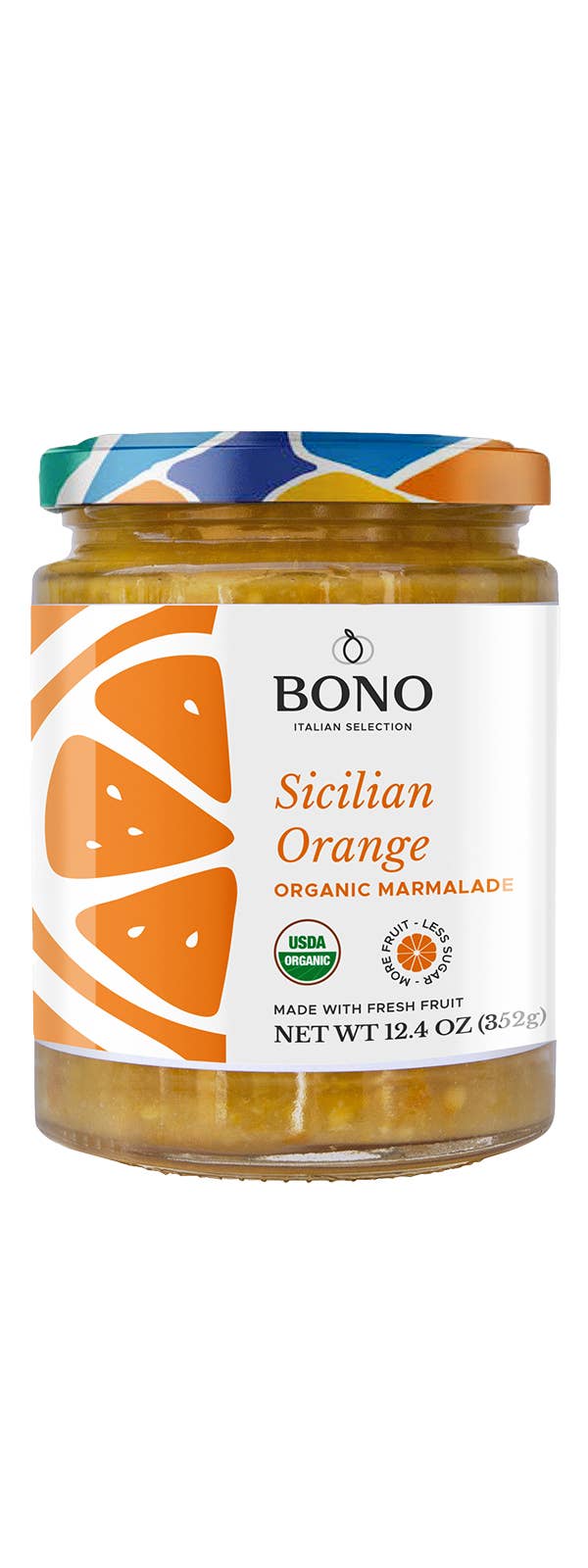 Bono USA Inc. - Wholesale Jam/Jelly - Bono Sicilian Orange Organic Marmalade