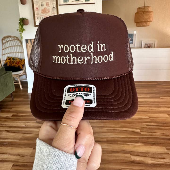 DENVERCO. - Wholesale Trucker Hat - Women's - Rooted In Motherhood Foam Trucker Hat