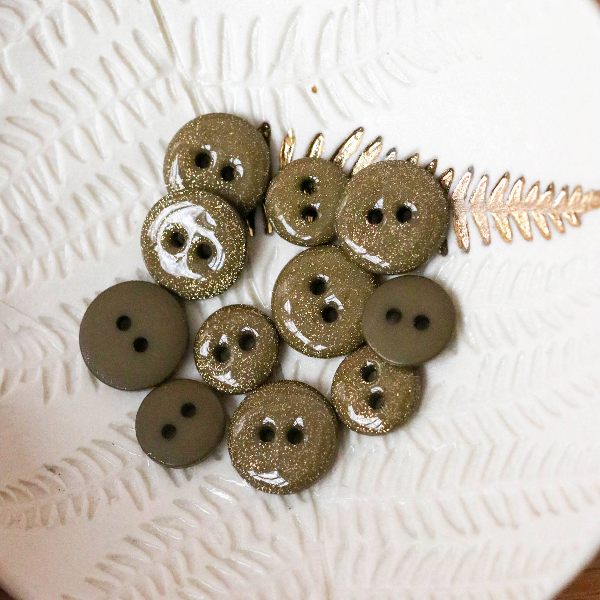 Lise Tailor - Vendita all'ingrosso Bottone a pressione/da cucire - Bottoni glitter con due fori9