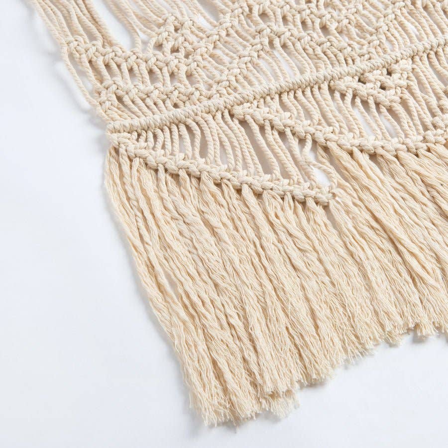 Wool Couture Company – Kit de artesanato DIY por atacado – Kit Macramê para Corredor de Mesa6